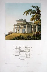 Een Cottage Ornee, uit Ackermann