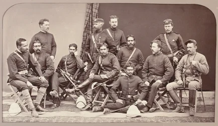Apothekers van de divisie van generaal Roberts