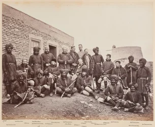 Britse en inheemse officieren, 3e Sikhs