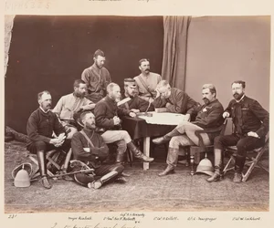 Groep van de Kwartiermeester-Generaal, februari 1880