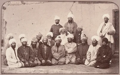 Sirdar Habeeboolah [sic] Gilzai en andere Khans, 1879