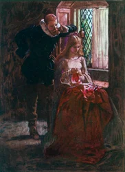 Mr Brisk en Mercy (kleurenlitho)