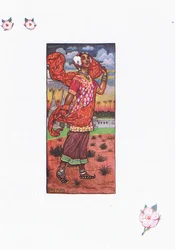 Valgovinds lied in de lente, illustratie uit De Tuin van Kama (en andere liederen uit India), 1920