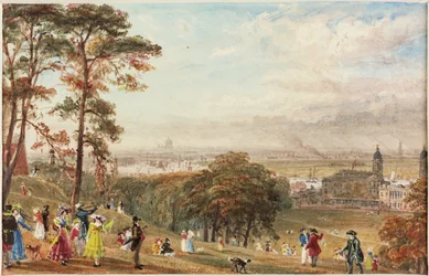 Londen vanuit Greenwich
