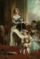 Koningin Victoria en haar kinderen