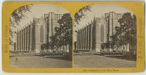 Cathedral of the Holy Name, Chicago, ca. 1870