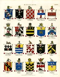Wapenschilden van Britse baronetten;Plaat LXXVII