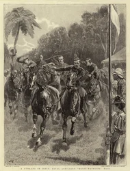 Een Gymkana in India, Royal Artillery Horse-Watering Race
