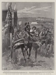 De Malta Paardenshow, de parade van landkarren voor de gouverneur