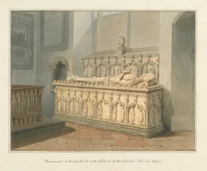 Essex - Earls Colne Kerk - Monument