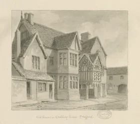 Stafford - Oude Huizen in Crabbery Lane