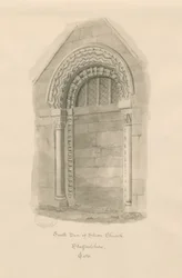 Stowe Church - Zuiddeur