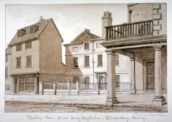 De pastorie, St Mary Magdalen, Bermondsey, Londen