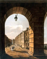 Straatscène, Bath