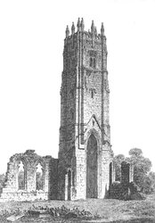 Grey Friars Toren, Richmond, North Yorkshire, ca. 1800-1833