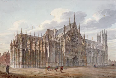 Westminster Abbey, Londen, 1816