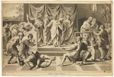 De dood van Ananias
