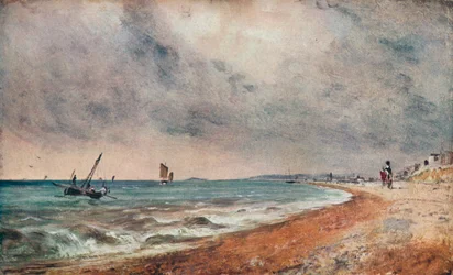 Hove Beach, met vissersboten, ca. 1824