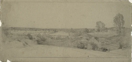 Landschap met uitzicht op Dedham Vale gezien vanaf Langham