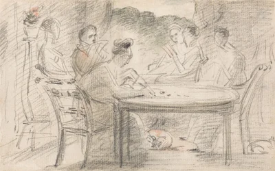 De heer Hobson van Markfield en familie