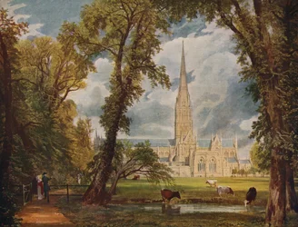 Salisbury Kathedraal, 1823, c1915