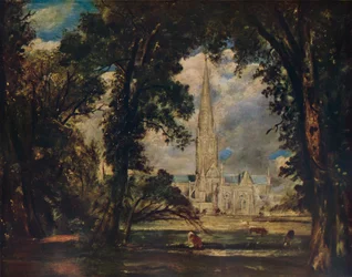 Kathedraal van Salisbury, c1823