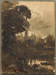 Kathedraal van Salisbury vanuit het noordwesten