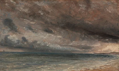 Stormachtige Zee, Brighton, ca. 1828