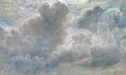 Studie van Cumuluswolken, 1822