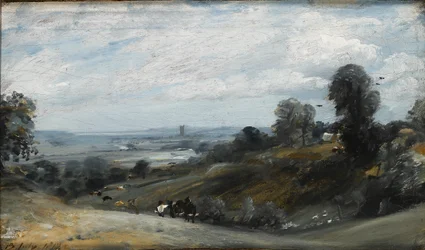 Het dal van Dedham vanuit Langham, 1812