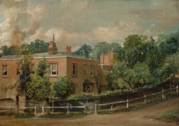 Uitzicht op Lower Terrace, Hampstead