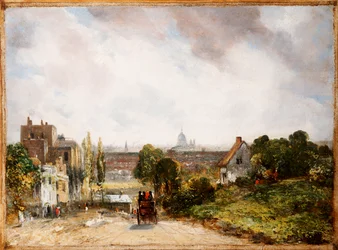 Uitzicht op de stad Londen vanuit Sir Richard Steele