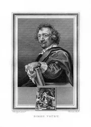 Simon Vouet, Franse barokschilder, 1825