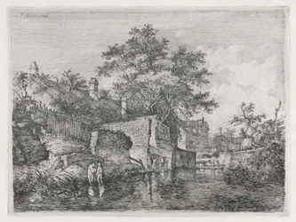 Voorkant van de Nieuwe Molen, 1813