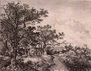 Bij Horsham, uitgegeven door J. & W. Freeman