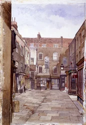 Gebouwen van leerverkopers, London Wall, Londen