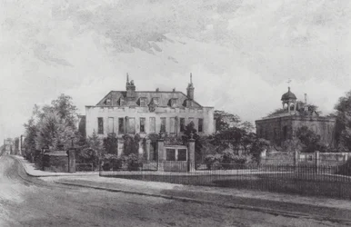 Verloren Londen: Stockwell Park House, vanuit Stockwell Park