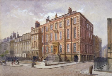 Newcastle House, Holborn, Londen, 1880