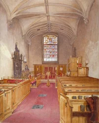 Rolls Chapel, Chancery Lane, Londen, 1886