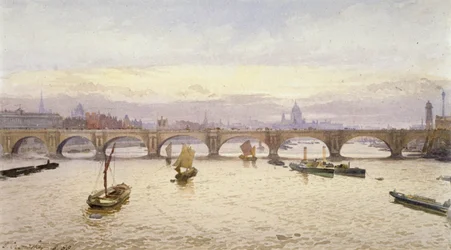 Waterloo Brug, Londen, 1888