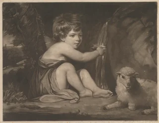 Meester Wynn in de rol van St. Johannes