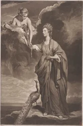 Mevrouw Blake als Juno