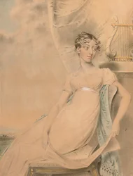 Portret van Anne Lucy Poulett, Lady Nugent