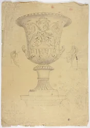 Antieke monumentale vaas