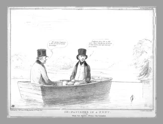Geduld in een punter, of Otium cum dignitate - tegenover - de kroning, 1838