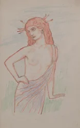 Zonder titel [Vrouwelijke figuur]