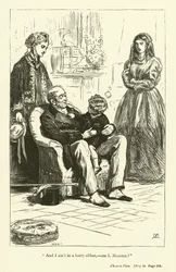 Illustratie voor Phineas Finn door Anthony Trollope