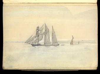Zeegezicht, schetsboek