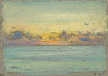 Zeegezicht, eind 19e eeuw - midden 20e eeuw