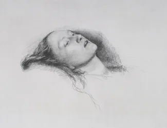 Elizabeth Siddal: Studie voor "Ophelia"